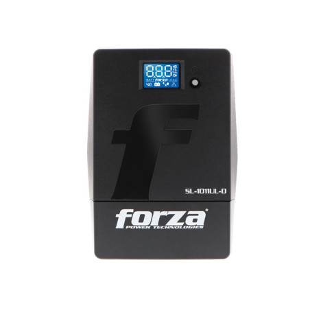 FORZA UPS LINEA INTERACTIVA 600W  1000VA 120V 8 TOMAS USB PANTALLA TACTIL DE LCD DE ESTADO NP5