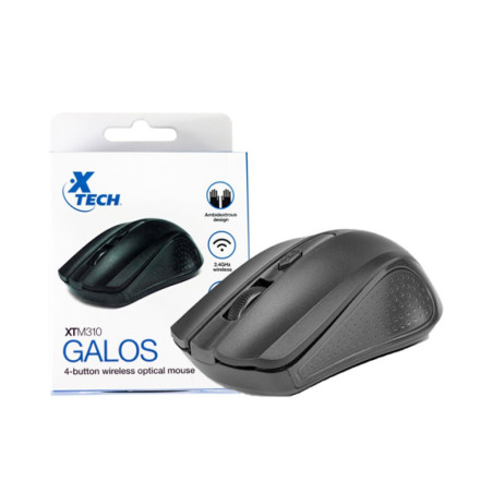 Mouse Inalámbrico 4 Botones Galos (XTM310)